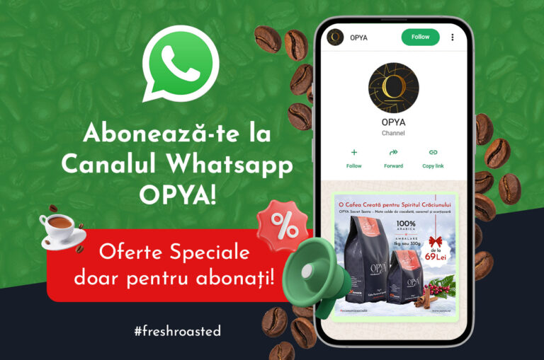 Canalul WhatsApp OPYA De ce există și cum putem oferi reduceri reale