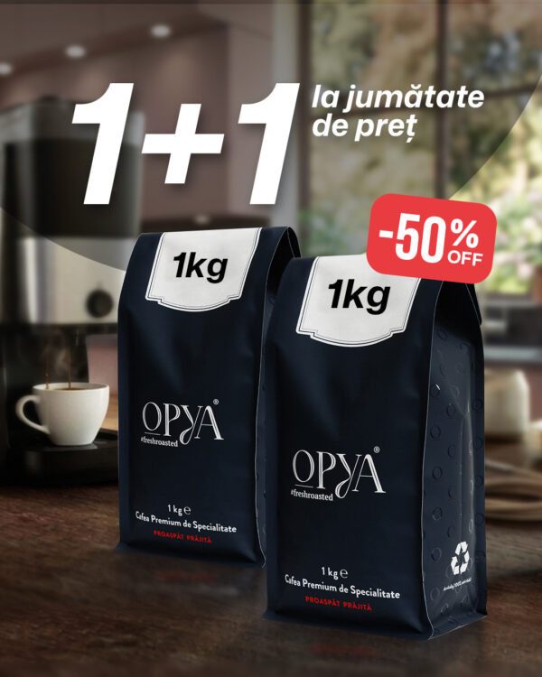 OPYA Coffee Duo – 1+1 la -50%